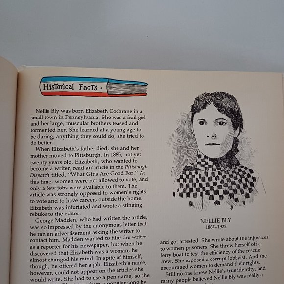The Value Of Fairness. The Story Of Nellie Bly Vintage Book - Picture 10 of 12